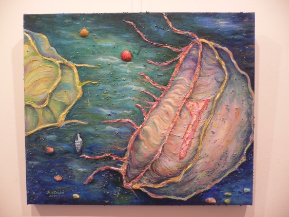 Dos medusas (2014) 55x46cm