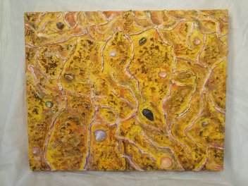 2016 Orilla del mar -arena dorada (2016) 41x33cm