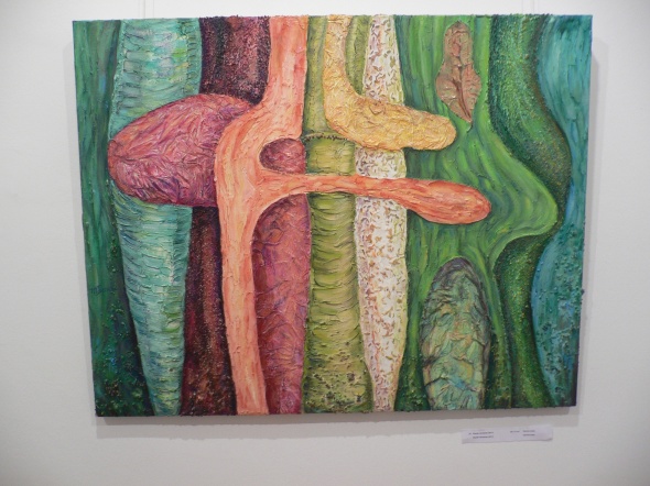 2011 Plantas silvestres (2011) 92x73cm